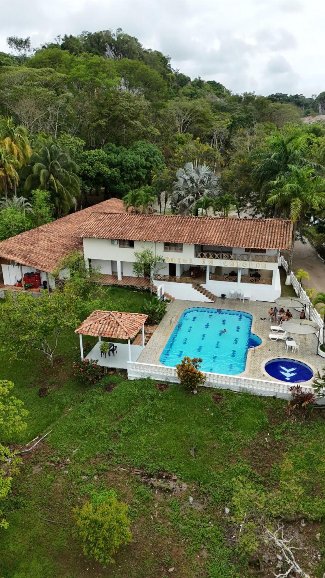 Hotel Campestre Las Cavernas La Mesa Norte Bagian luar foto